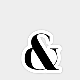 Ampersand Sticker